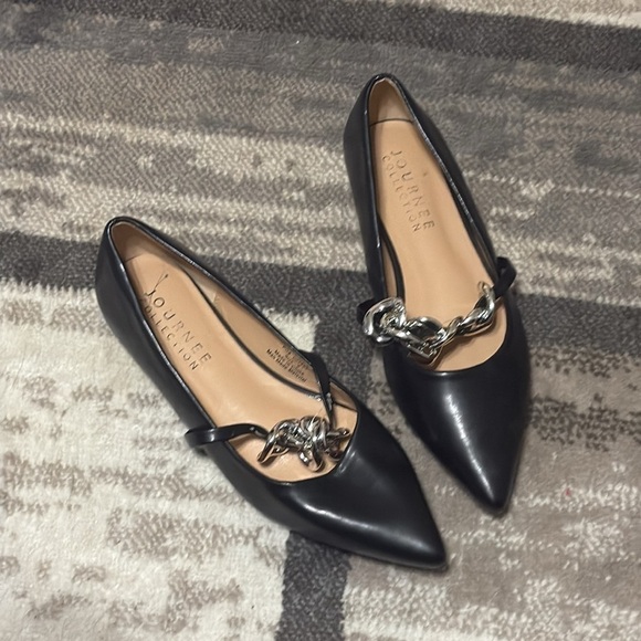 Journee collection METINAA MARY JANE FLAT IN FAUX LEATHER size 8 - Picture 2 of 6